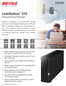 LinkStation™ 210