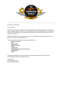 event information about the ISR Grand Prix 2014