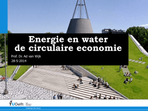 Energie en water de circulaire economie