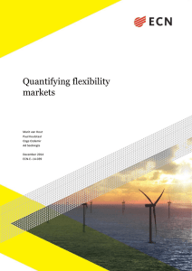 Quantifying flexibility markets
