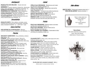 menu brochure - click to view