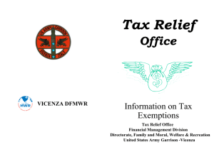 Tax Free Information Booklet