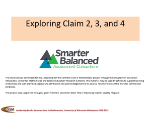 Exploring Claim 2, 3, and 4 Part 2