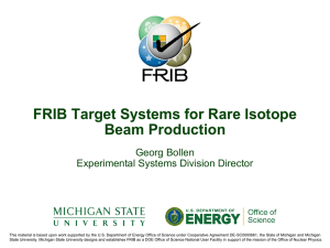 FRIB Target Systems I Addition