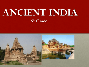 Ancient India - Al Iman School