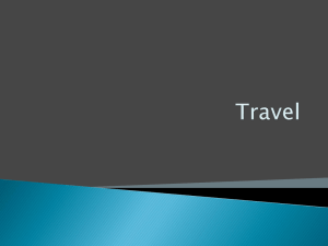 Travel Policies & Procedures