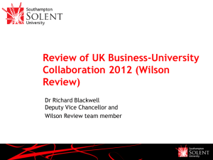 Wilson Review - Richard Blackwell