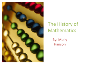 history_of_mathematics Molly Hanson - AQUINAS
