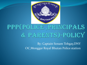 PPP(Police ,principals & Parents)-Policy