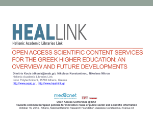 Open Access Scientific Content Services for the