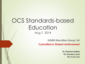 gains ppt - OCS Resource Portal