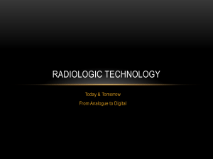 Radiologic Technology - Society of Radiological Technologists Sri