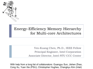 Energy-Efficiency Memory Hierarchy for Multi