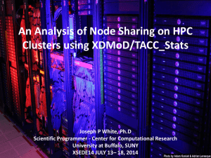 An Analysis of Node Sharing on HPC Clusters using