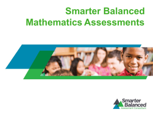Smarter Balanced Mathematics
