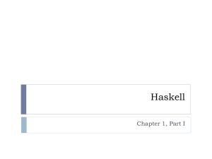 Uses of Haskell
