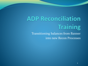 110120 - ADP Reconciliation