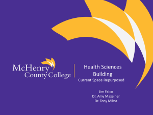 Health Sciences - McHenry County College