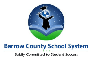 Barrow County Accreditation Module Overview