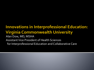 Alan Dow - VCU Health Sciences - Virginia Commonwealth University