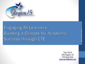 Engaging All Learners: Building a Climate for Academic