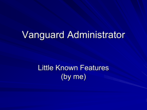 Vanguard Administrator