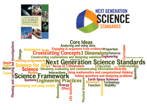 NGSS PowerPoint April 2014