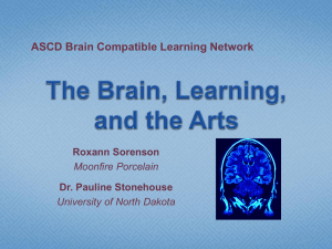 Art? - Brain Compatible Learning