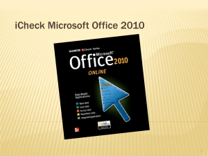 Office 2010 Online PowerPoint