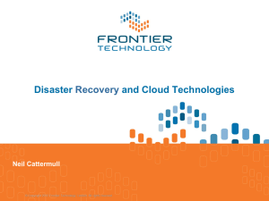 Make Business Sense of the Cloud for Business Continuity