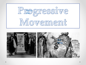 Progressive Movement - Golden Valley High School