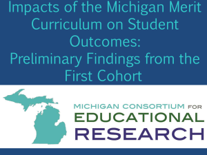 the Presentation - Michigan Consortium for Education
