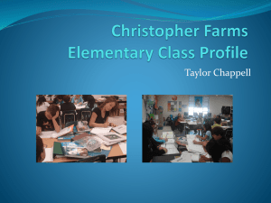 Christopher Farms Elementary Class Profile