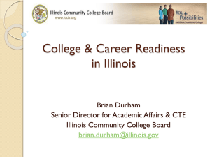 College and Career Readiness Session