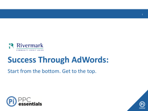 Success Through AdWords
