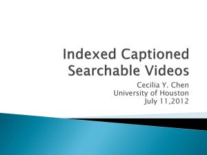 ICS Videos - CBL - University of Houston