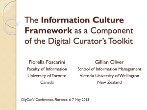 The Information Culture Framework as a Component of