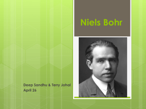 Niels bohr