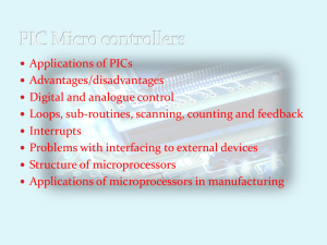 PIC Micro controllers1