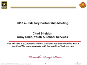 rmy Child, Youth and School Services - 4