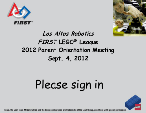 PowerPoint - the Home of the Los Altos Robotics Community