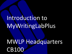 How to use MWLP (powerpoint)