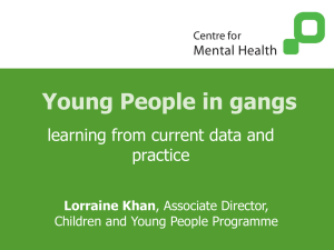 Young People in Gangs