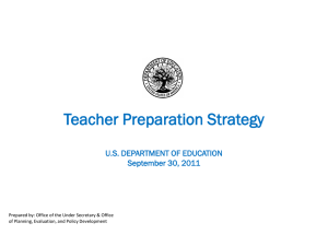 Teacher Ed Brief Deck 9-30 - Directors and Representatives of