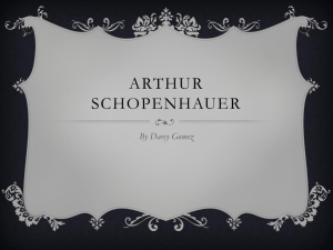 Arthur SchopenHauer
