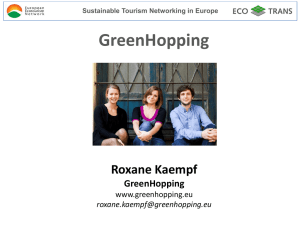 Roxane Kaempf - GreenHopping