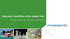 Adapter Pack Integration Capabilities