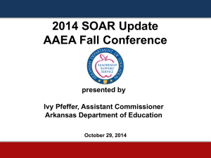 AAEA Fall Conference SOAR Presentation