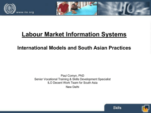 Strengthening Labour Market Information System