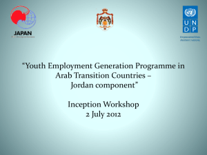 *Youth Employment Generation Programme in Arab Transition